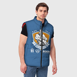 Мужской жилет Боксёр Boxing, цвет: 3D-красный — фото 2