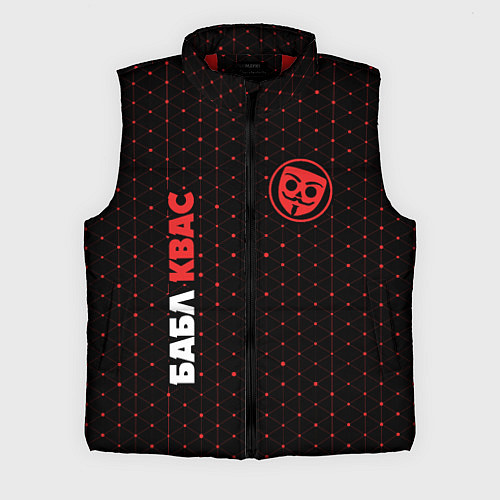 Мужской жилет BUBBLE KVASS Графика / 3D-Красный – фото 1