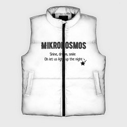 Мужской жилет Mikrokosmos, цвет: 3D-черный