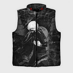 Мужской жилет Токийский Гуль Канеки Кен ЧБ, цвет: 3D-красный