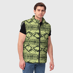 Мужской жилет Крокодиловая кожа, цвет: 3D-светло-серый — фото 2