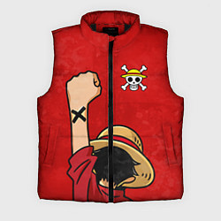 Мужской жилет One Piece, Ван Пис Луфии, цвет: 3D-черный
