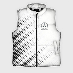 Мужской жилет Mercedes-Benz - White, цвет: 3D-черный