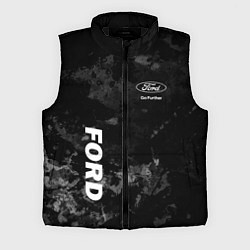Мужской жилет Ford, Форд, Серый фон