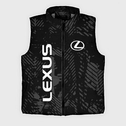 Мужской жилет Lexus, Лексус черно серый, цвет: 3D-светло-серый