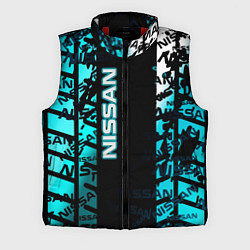 Мужской жилет NISSAN супер авто, цвет: 3D-красный