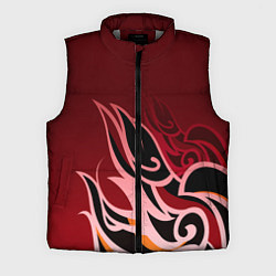 Мужской жилет ТОМА GENSHIN IMPACT, цвет: 3D-светло-серый