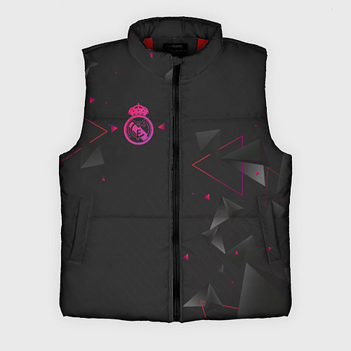 Мужской жилет Реал Мадрид форма абстрактная / 3D-Красный – фото 1