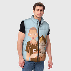 Мужской жилет Рюноскэ и Ю, цвет: 3D-черный — фото 2