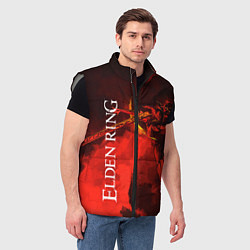 Мужской жилет MALENIA - ELDEN RING ЕЛДЕН РИНГ, цвет: 3D-светло-серый — фото 2
