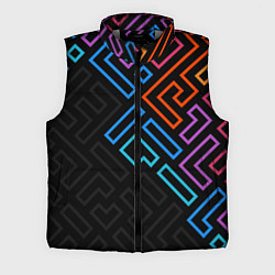Мужской жилет НЕОНОВЫЕ ФИГУРЫ НЕОН, цвет: 3D-светло-серый