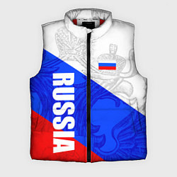 Мужской жилет RUSSIA - SPORTWEAR - ТРИКОЛОР, цвет: 3D-красный