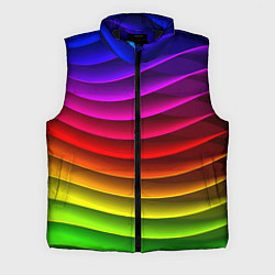 Мужской жилет Color line neon pattern Abstraction Summer 2023