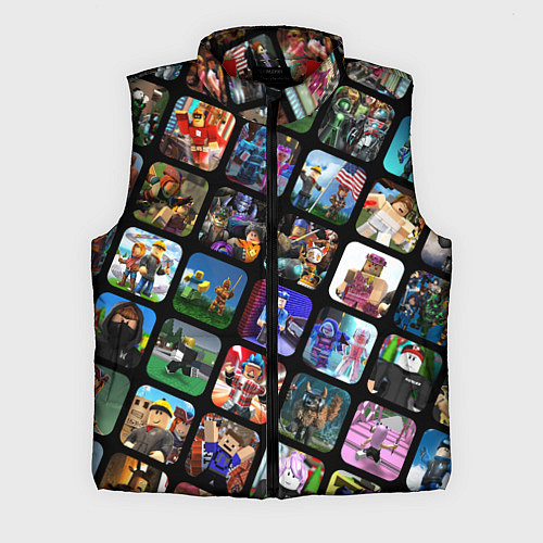 Мужской жилет ROBLOX СЮЖЕТЫ / 3D-Красный – фото 1