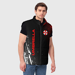 Мужской жилет Resident evil амбрелла, цвет: 3D-черный — фото 2