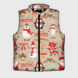 Мужской жилет СЧАСТЛИВОГО РОЖДЕСТВА MERRY CHRISTMAS