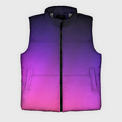 Мужской жилет Розовофиолетовый градиент, цвет: 3D-светло-серый