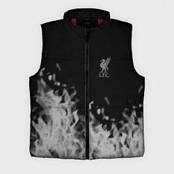 Мужской жилет Liverpool Серое пламя, цвет: 3D-красный