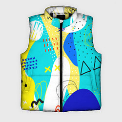 Мужской жилет ABSTRACT COLORED GEOMETRIC SHAPES