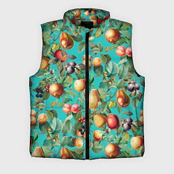 Мужской жилет Ассорти Фруктов, цвет: 3D-красный