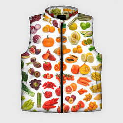 Мужской жилет VEGETABLE FRUIT ABUNDANCE, цвет: 3D-красный