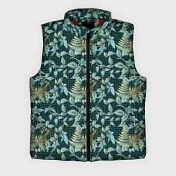 Мужской жилет Листья в 3D абстракция, цвет: 3D-красный