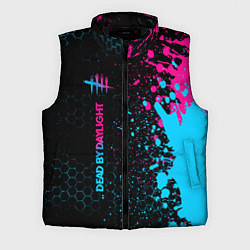 Мужской жилет Dead by Daylight Neon Gradient, цвет: 3D-черный