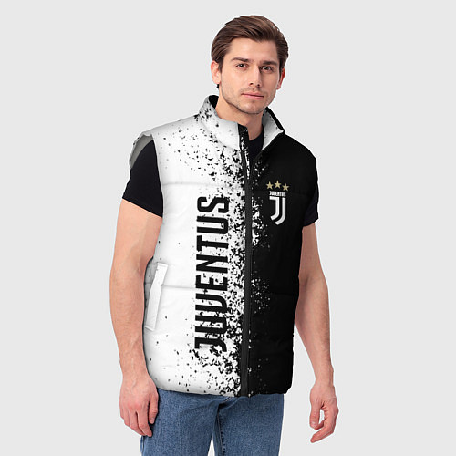 Мужской жилет Juventus ювентус 2019 / 3D-Светло-серый – фото 3
