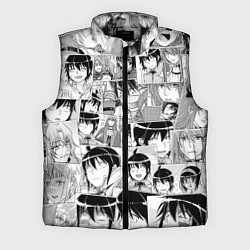 Мужской жилет Tsuki ga Michibiku Isekai Douchuu pattern, цвет: 3D-черный