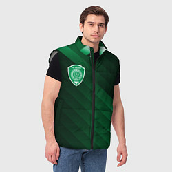 Мужской жилет ФК АХМАТ - СПОРТ ФОРМА, цвет: 3D-светло-серый — фото 2