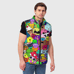 Мужской жилет Монстрики Nastiprazdnik, цвет: 3D-черный — фото 2