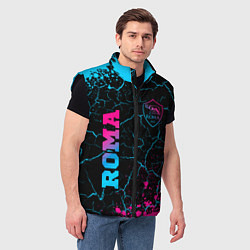 Мужской жилет Roma - neon gradient, цвет: 3D-черный — фото 2