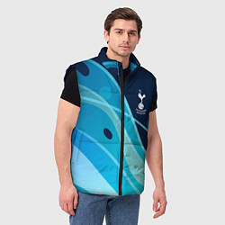 Мужской жилет Tottenham hotspur Абстракция, цвет: 3D-черный — фото 2