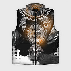 Мужской жилет В стиле бохо, цвет: 3D-светло-серый