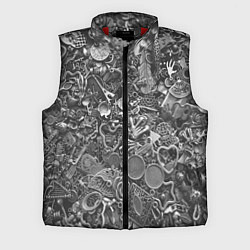 Мужской жилет Металлические предметы, цвет: 3D-красный