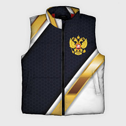 Мужской жилет Gold and white Russia