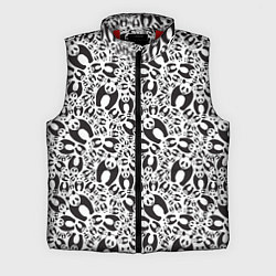 Мужской жилет Медвежонок панда, цвет: 3D-красный