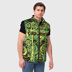 Мужской жилет Capoeira pattern, цвет: 3D-черный — фото 2