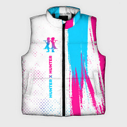 Мужской жилет Hunter x Hunter neon gradient style: по-вертикали