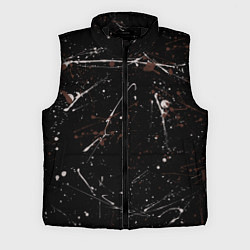 Мужской жилет Малярные пятна, цвет: 3D-черный
