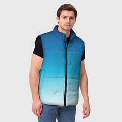 Мужской жилет Начинающаяся ночь, цвет: 3D-черный — фото 2