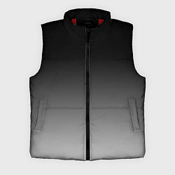 Мужской жилет Серый градиент, цвет: 3D-красный