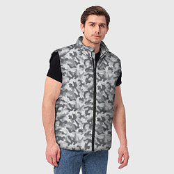 Мужской жилет Камуфляж М-21 серый, цвет: 3D-черный — фото 2