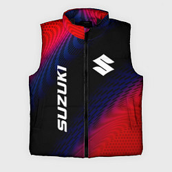 Мужской жилет Suzuki красный карбон