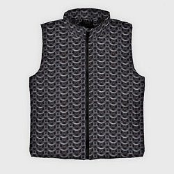 Мужской жилет Кольчуга карбон проволока, цвет: 3D-черный