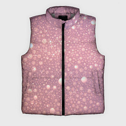 Мужской жилет Pink bubbles