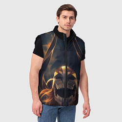 Мужской жилет Пустой - Ичиго Куросаки, цвет: 3D-черный — фото 2