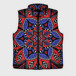 Мужской жилет Мандала в цветах триколора