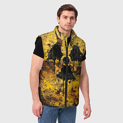 Мужской жилет Rusty radiation, цвет: 3D-черный — фото 2