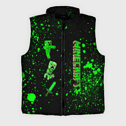 Мужской жилет Minecraft - разный крипер, цвет: 3D-черный